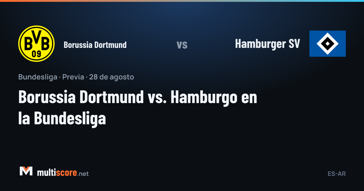 Borussia Dortmund - Hamburger SV