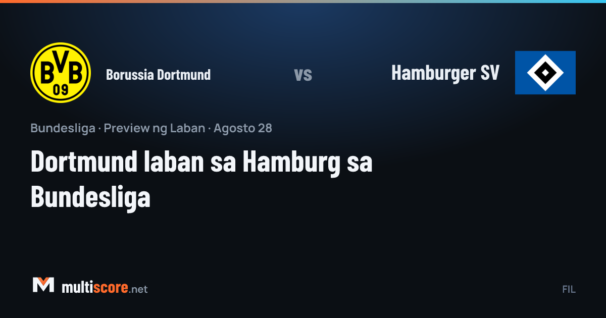 Borussia Dortmund - Hamburger SV