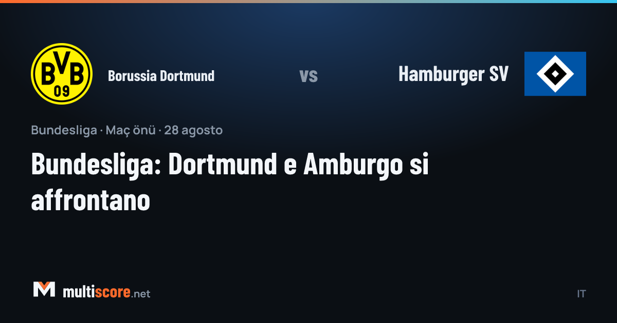Borussia Dortmund - Hamburger SV