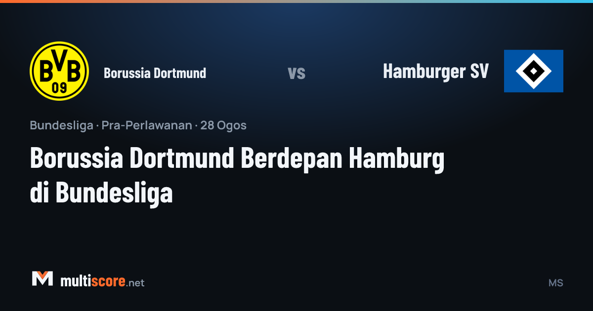 Borussia Dortmund - Hamburger SV