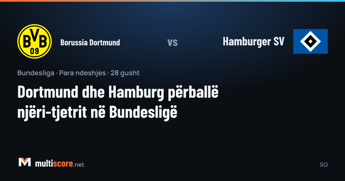 Borussia Dortmund - Hamburger SV