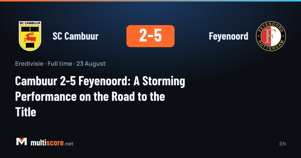 SC Cambuur ve Feyenoord oyuncuları Eredivisie maçında mücadele ediyor