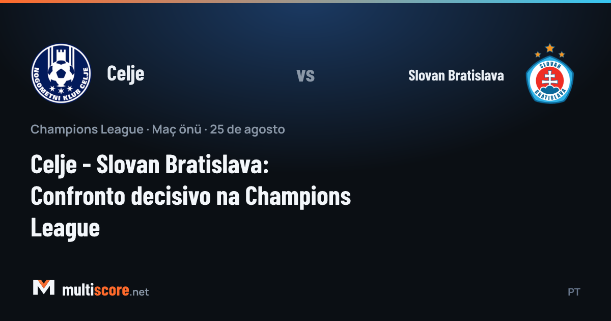 Celje - Slovan Bratislava