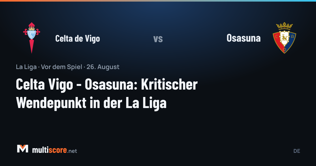 Celta Vigo ve Osasuna oyuncuları La Liga maçında mücadele ederken