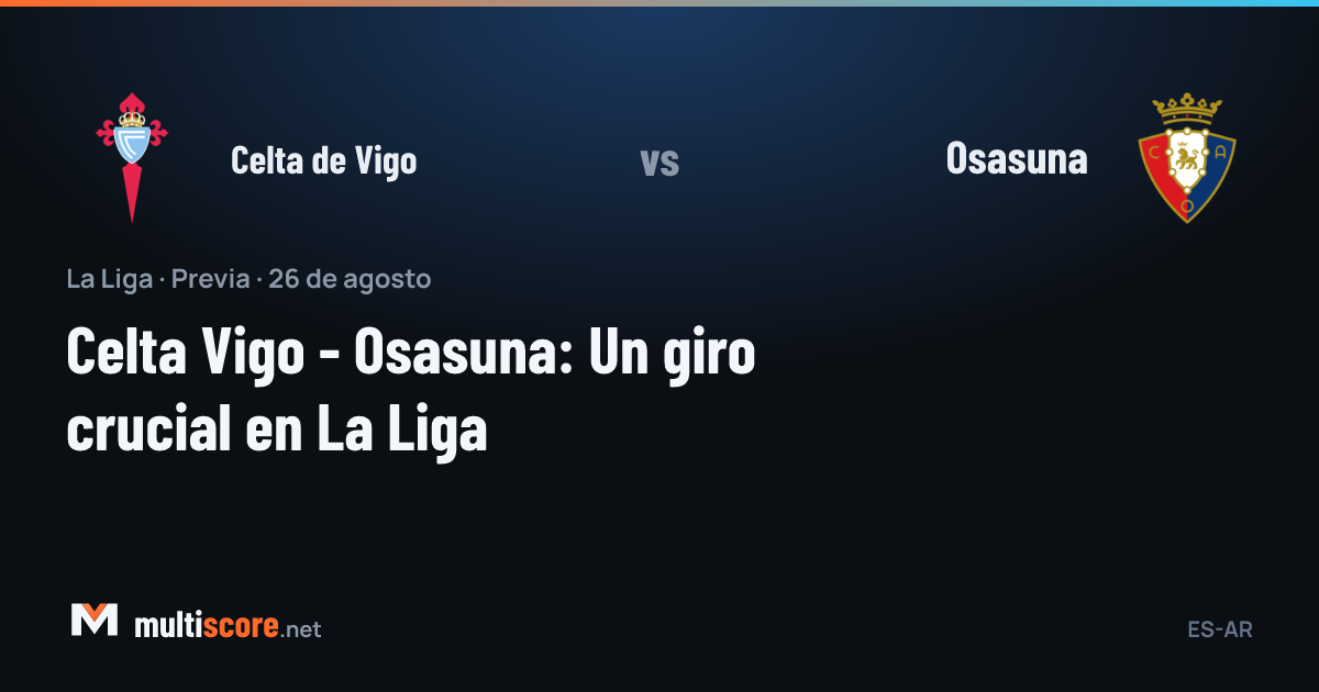 Celta Vigo ve Osasuna oyuncuları La Liga maçında mücadele ederken