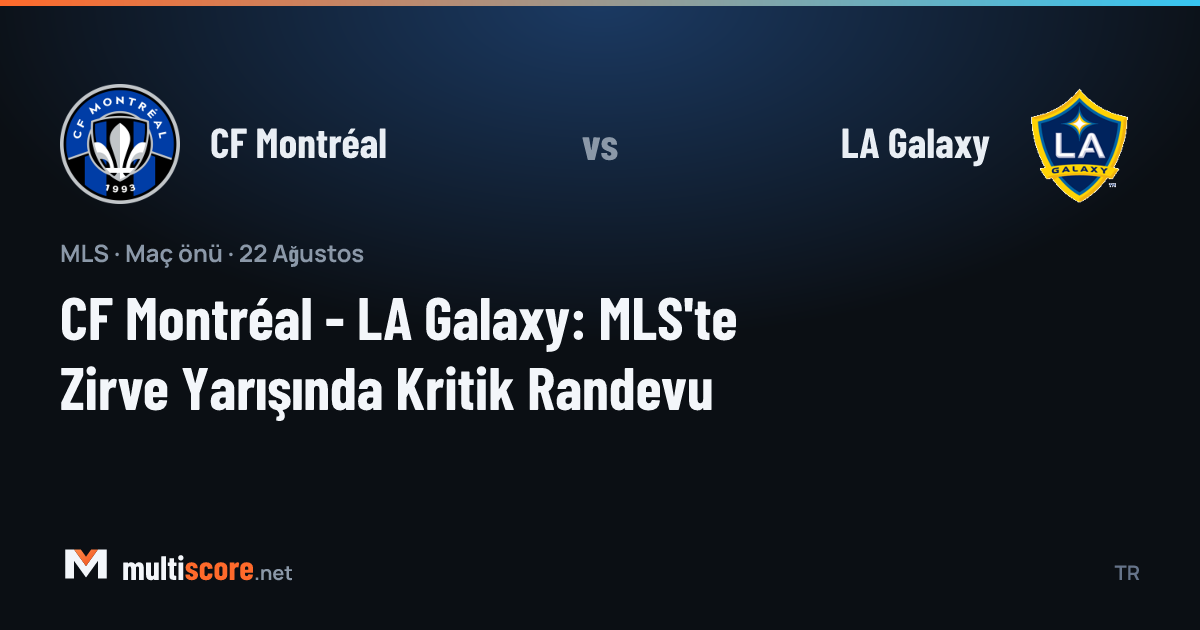 CF Montréal - LA Galaxy