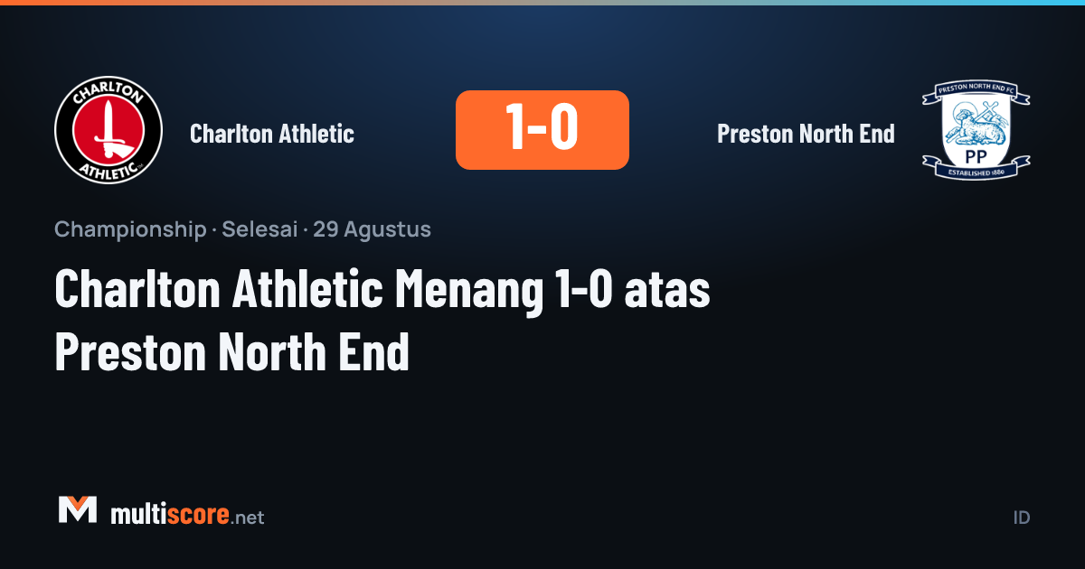 Charlton Athletic - Preston North End Championship maçı