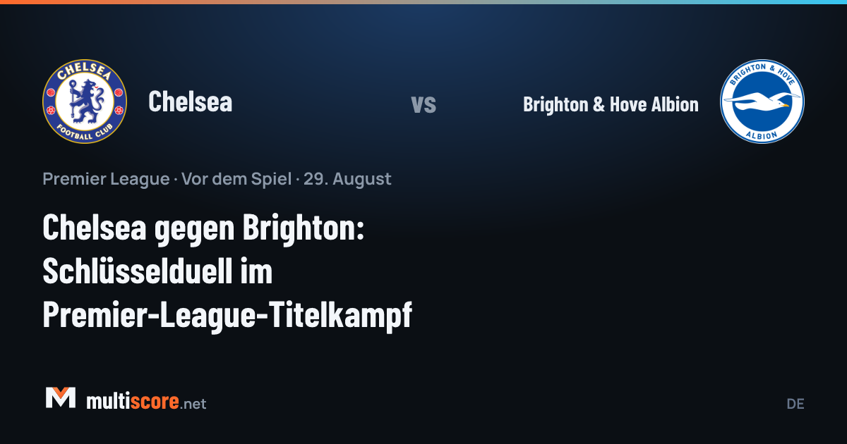 Chelsea - Brighton & Hove Albion