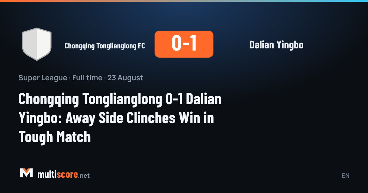 Chongqing Tonglianglong - Dalian Yingbo maçından bir kare