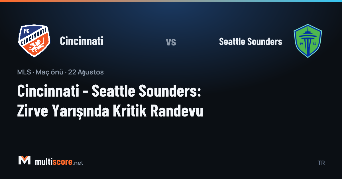 Cincinnati - Seattle Sounders