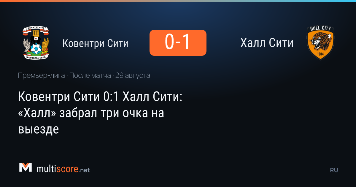 Coventry City Hull City Premier League maçı