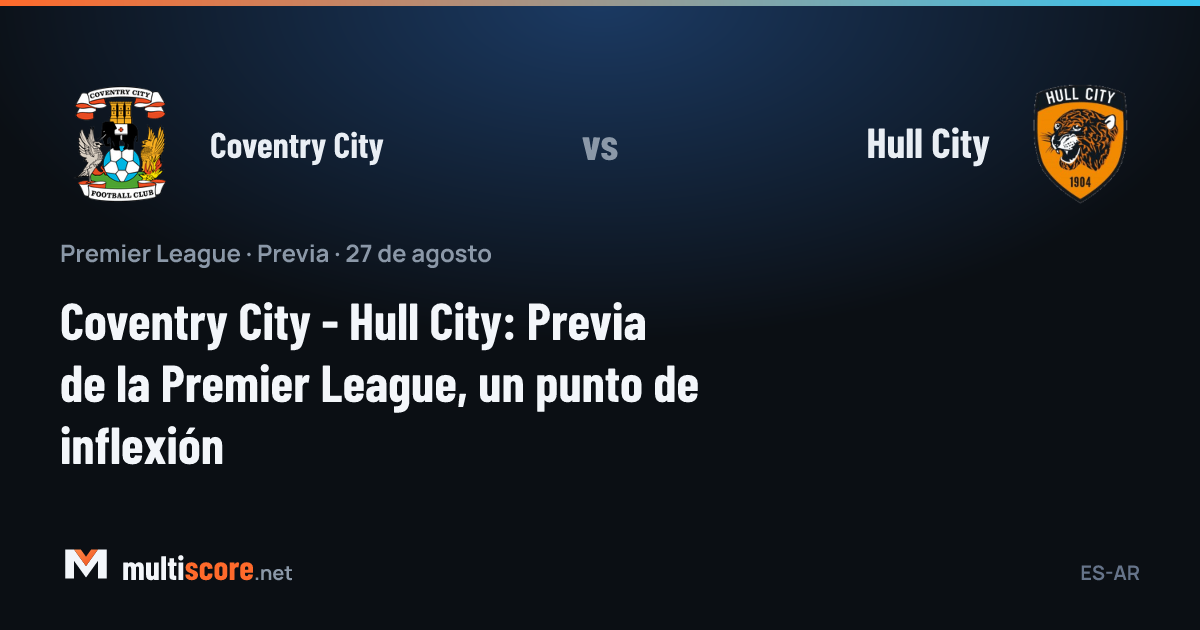 Coventry City - Hull City