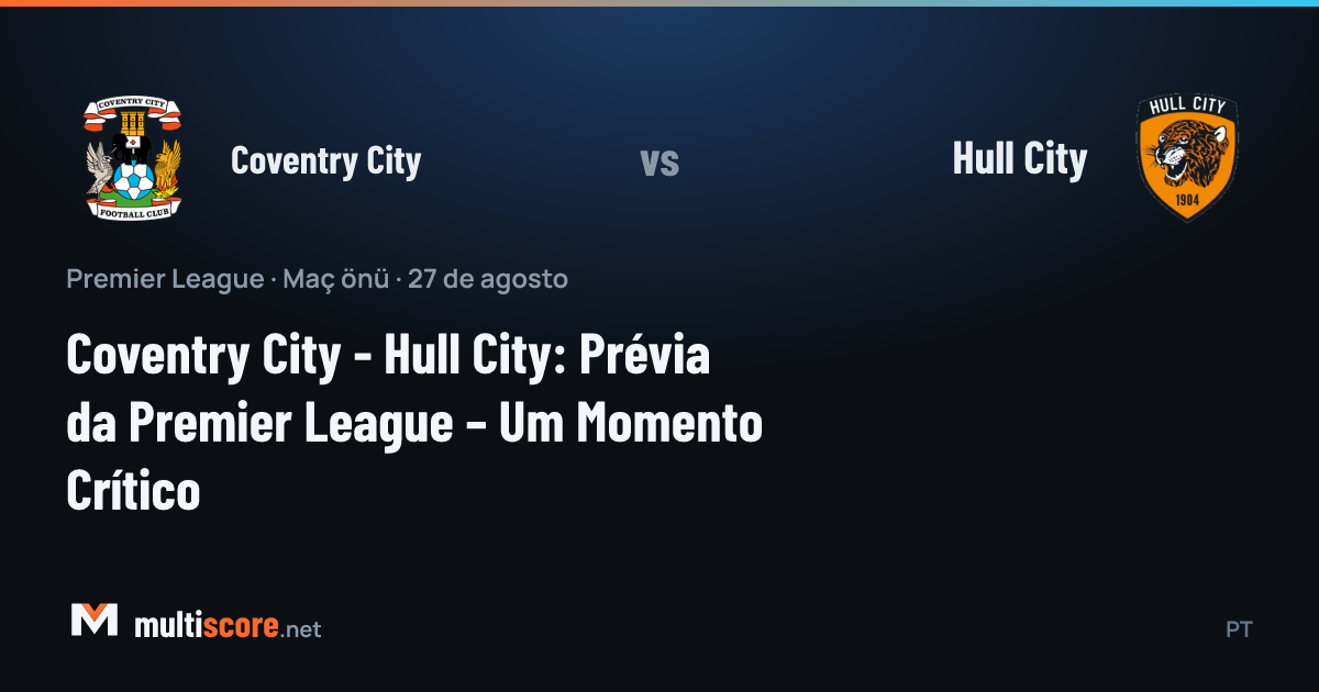 Coventry City - Hull City