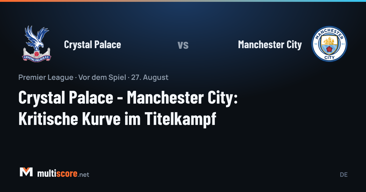 Crystal Palace ve Manchester City oyuncuları Premier League maçı için Selhurst Park'ta karşı karşıya
