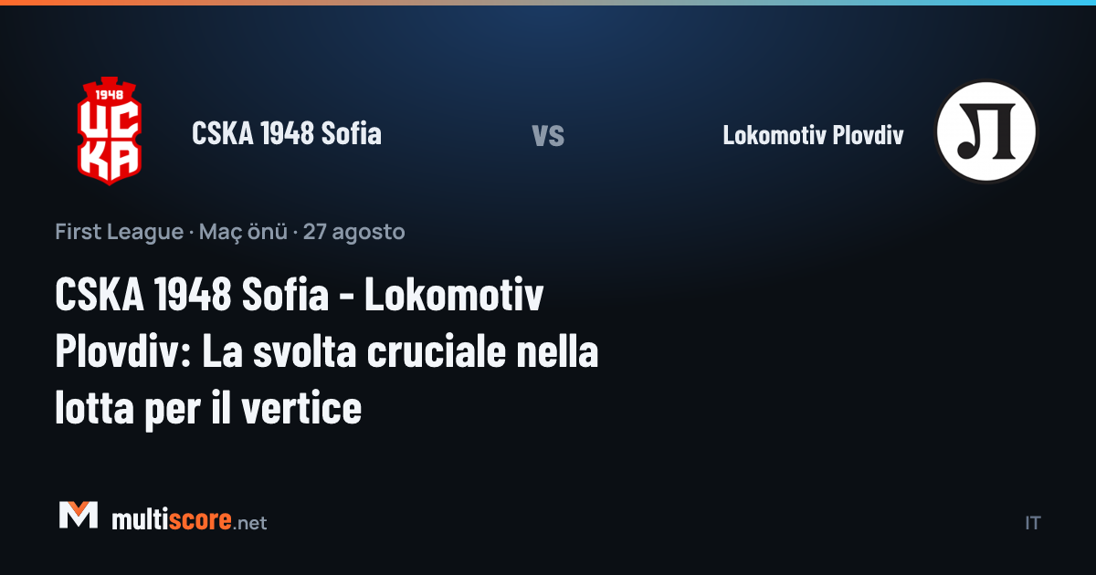 CSKA 1948 Sofia - Lokomotiv Plovdiv