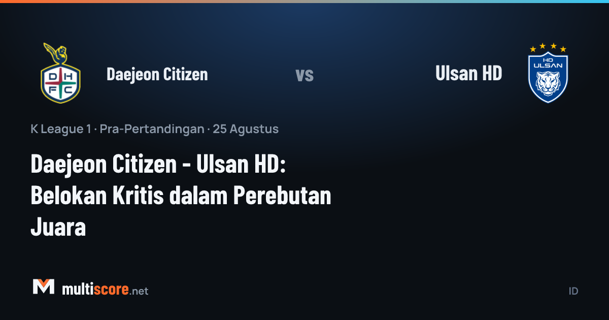 Daejeon Citizen ve Ulsan HD oyuncuları K League 1 maçı öncesi saha içinde