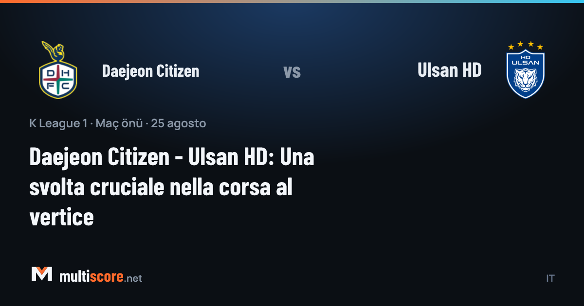 Daejeon Citizen ve Ulsan HD oyuncuları K League 1 maçı öncesi saha içinde