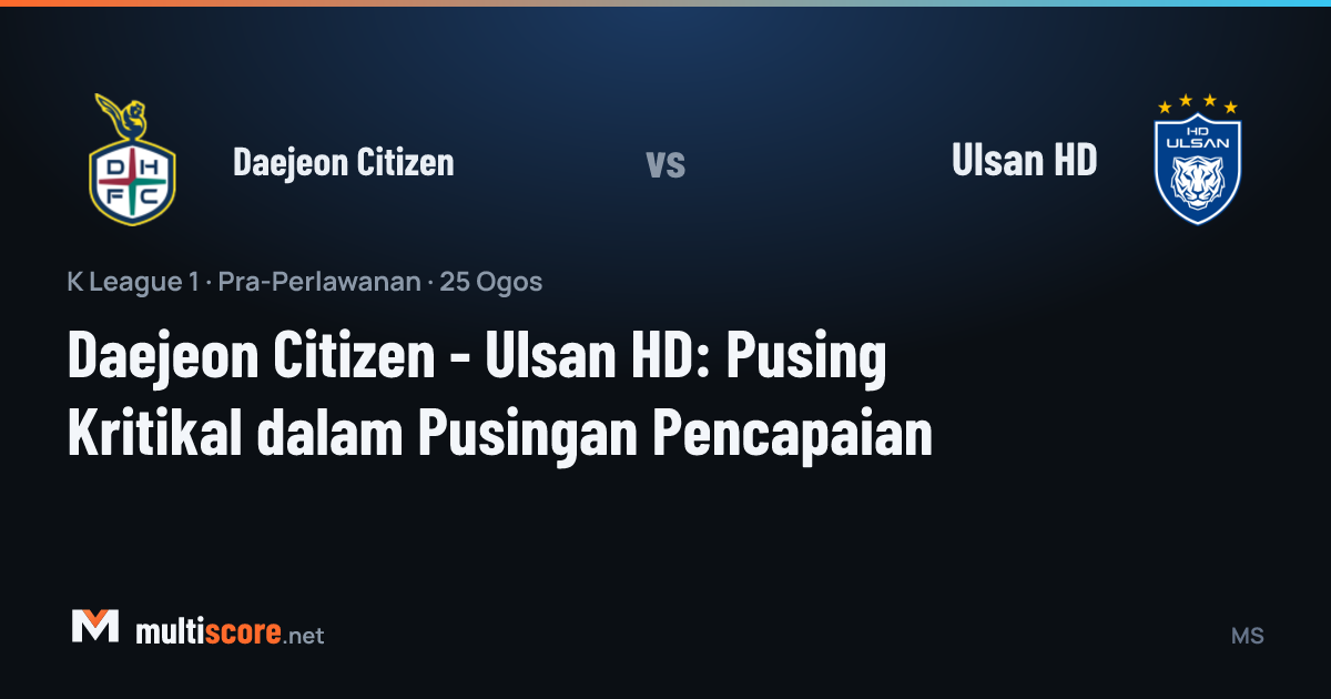 Daejeon Citizen ve Ulsan HD oyuncuları K League 1 maçı öncesi saha içinde
