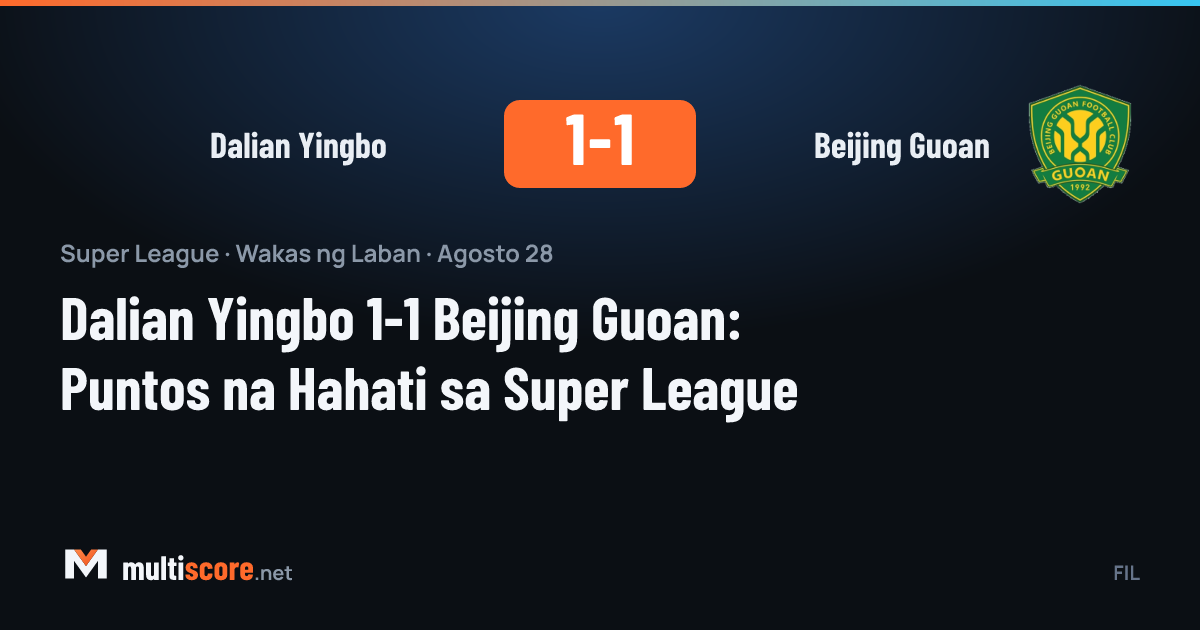 Dalian Yingbo - Beijing Guoan