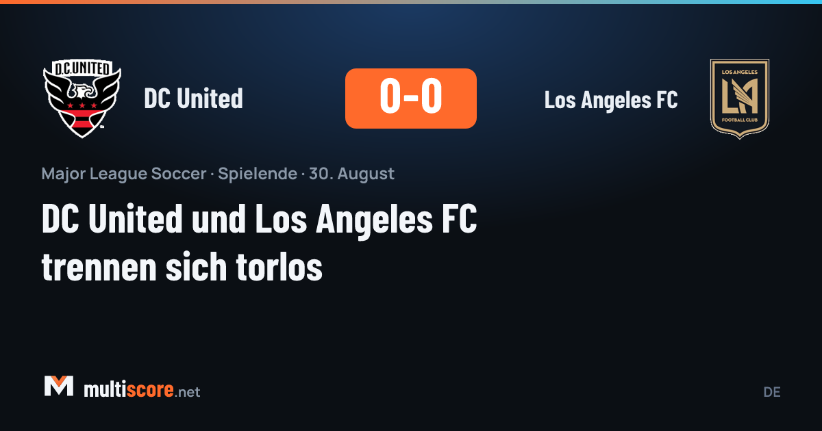 DC United - Los Angeles FC