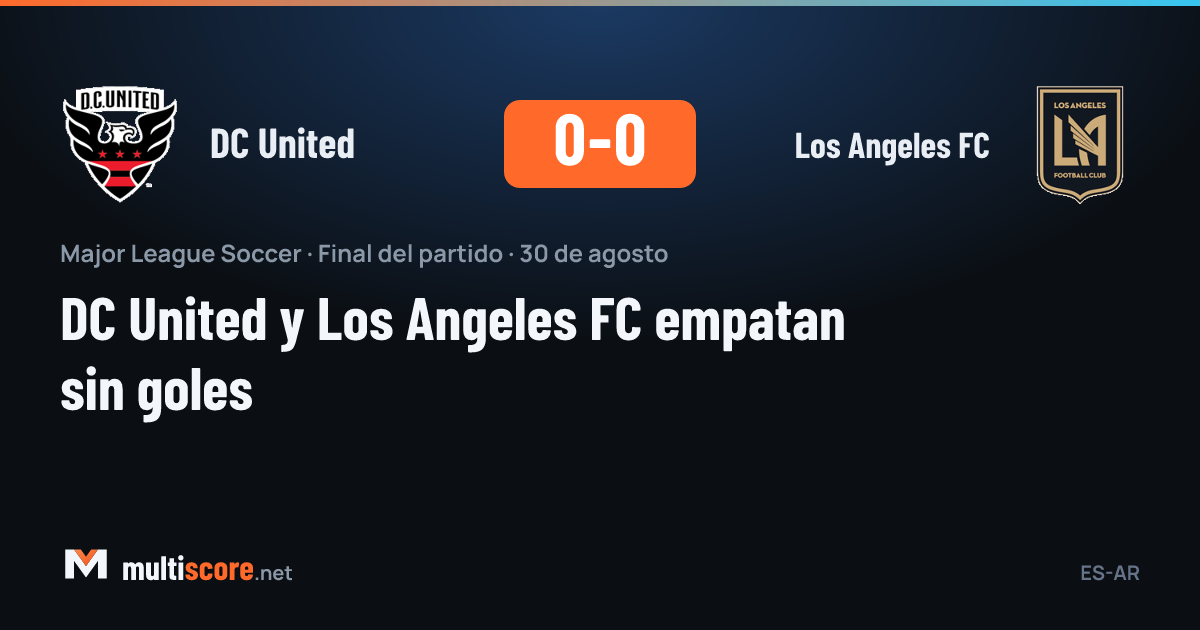 DC United - Los Angeles FC