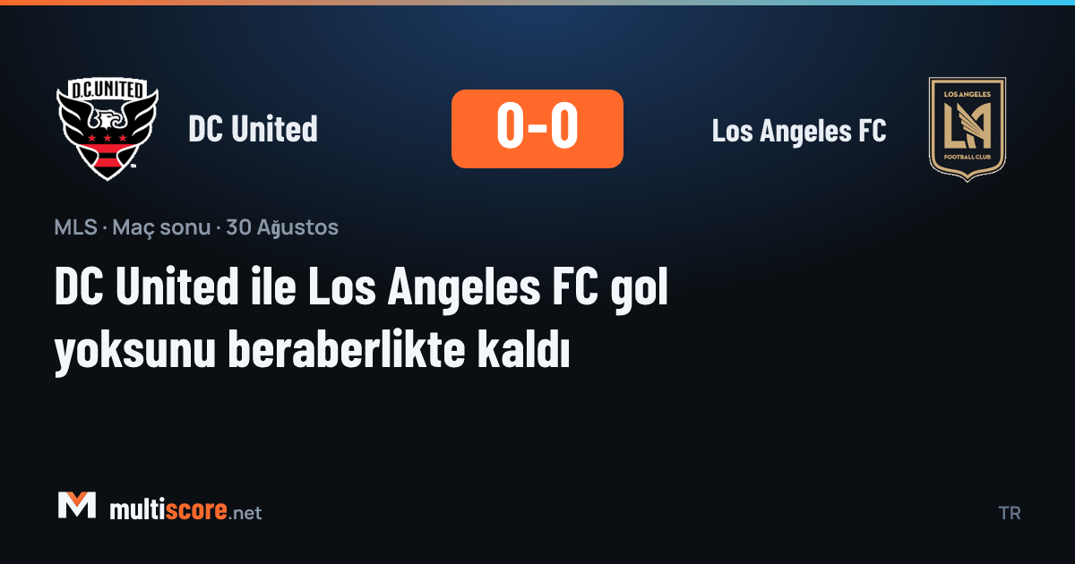 DC United - Los Angeles FC