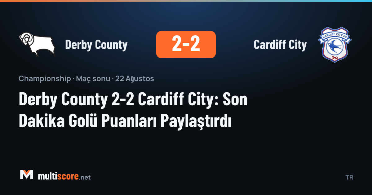 Derby County - Cardiff City