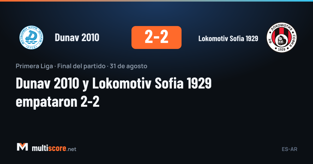 Dunav 2010 - Lokomotiv Sofia 1929