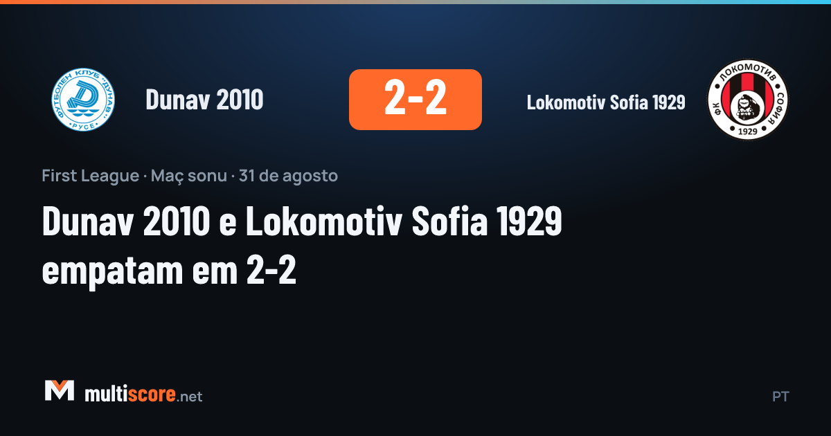 Dunav 2010 - Lokomotiv Sofia 1929