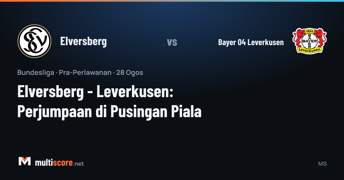 Elversberg ve Bayer Leverkusen futbolcuları kupa maçı öncesi sahada