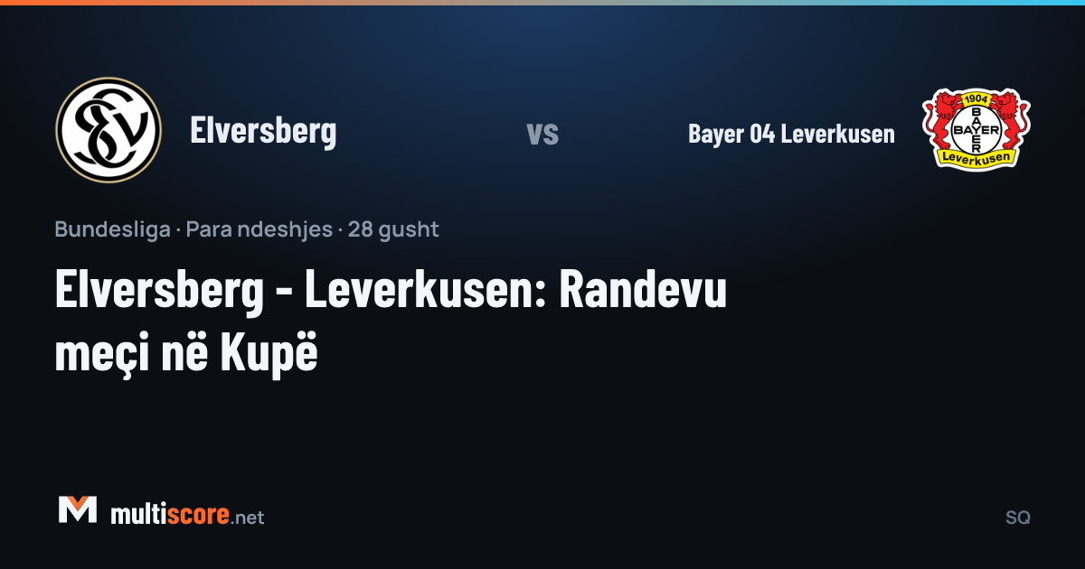 Elversberg ve Bayer Leverkusen futbolcuları kupa maçı öncesi sahada
