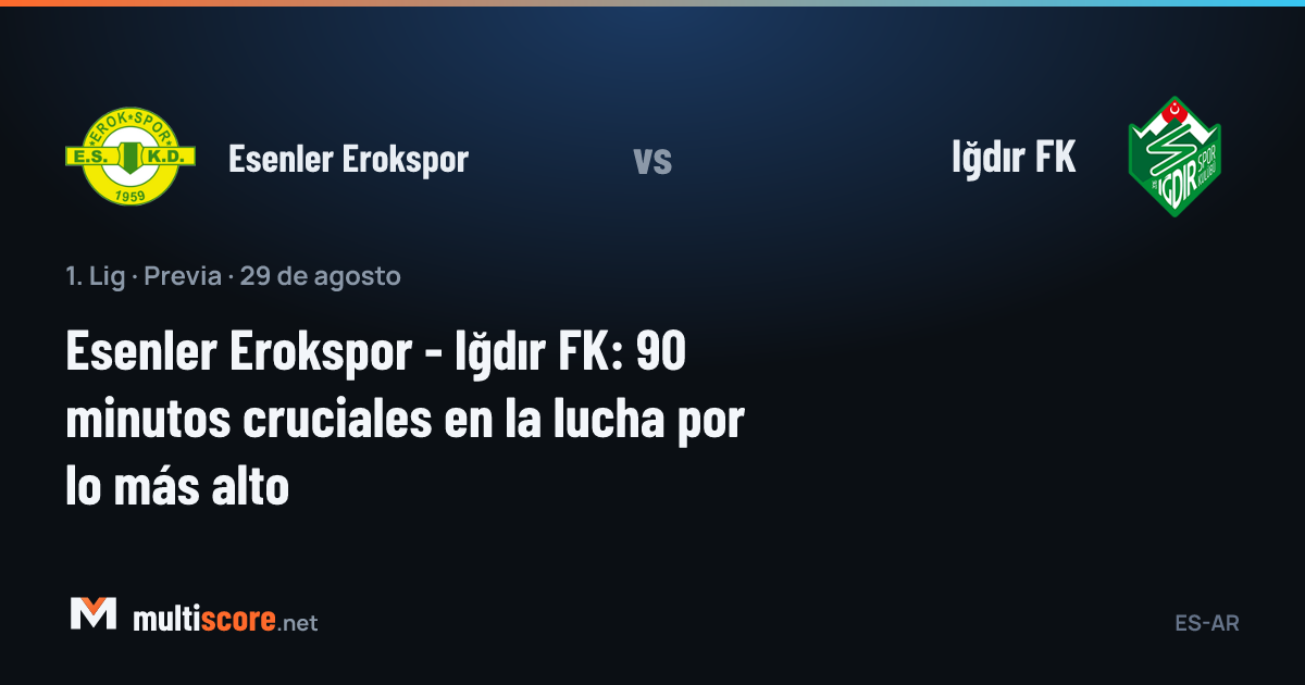 Esenler Erokspor - Iğdır FK maç öncesi
