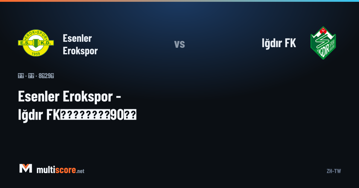 Esenler Erokspor - Iğdır FK maç öncesi