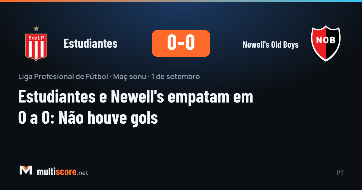 Estudiantes ve Newell's Old Boys arasındaki maçtan kare