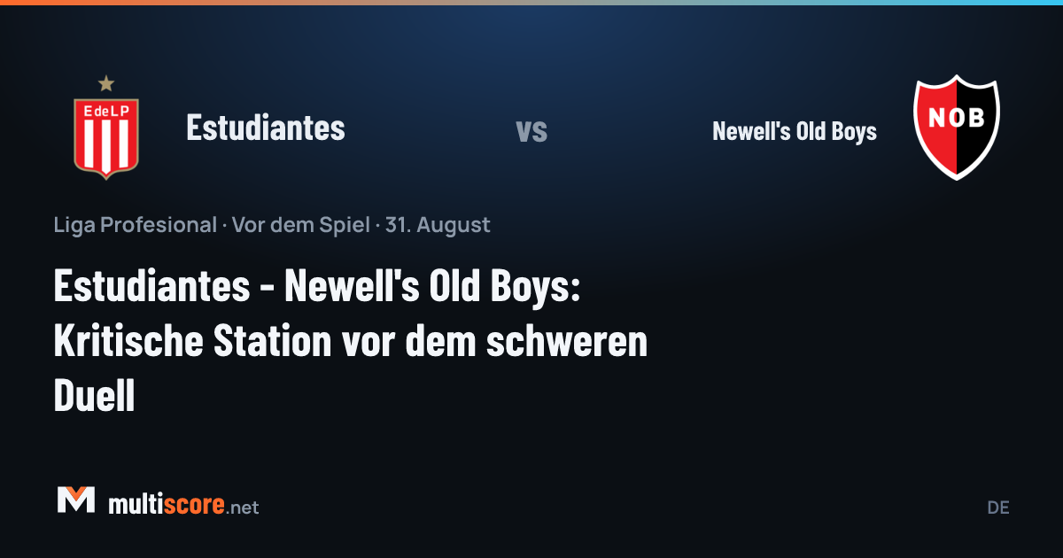 Estudiantes - Newell's Old Boys