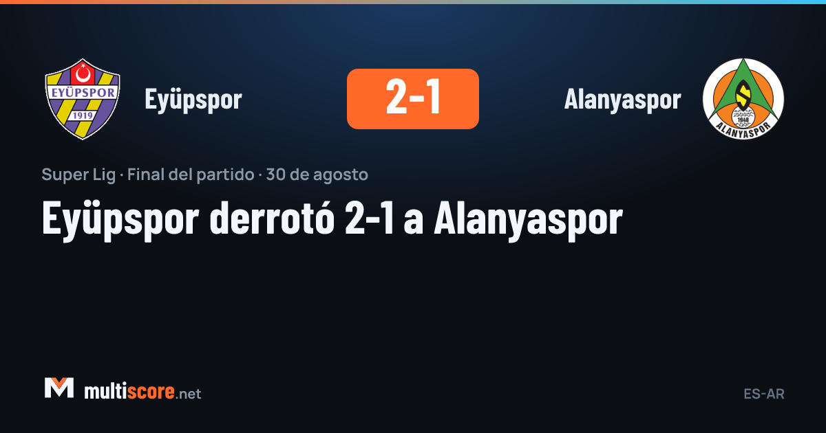 Eyüpspor - Alanyaspor