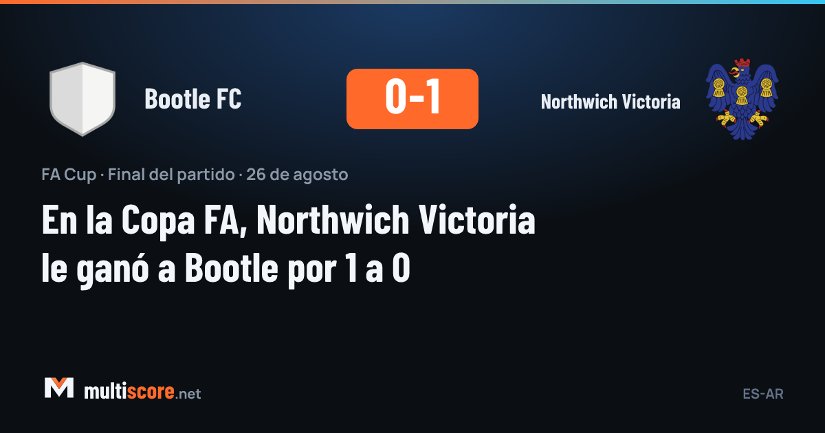 Bootle FC ve Northwich Victoria arasındaki FA Cup maçından bir görünüm