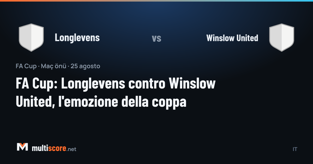 Longlevens ve Winslow United FA Cup maçı önizleme