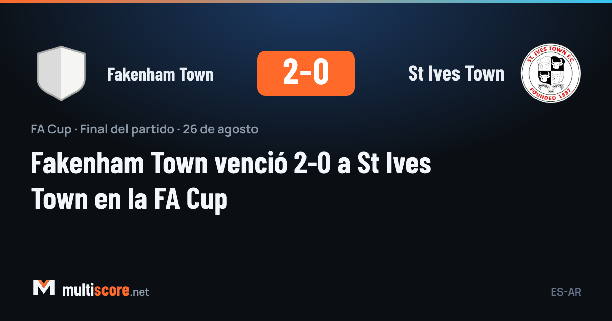 Fakenham Town - St Ives Town