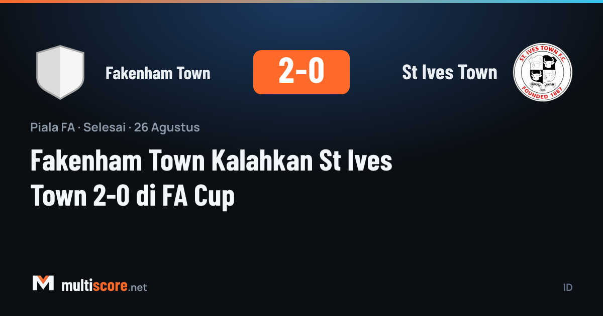 Fakenham Town - St Ives Town