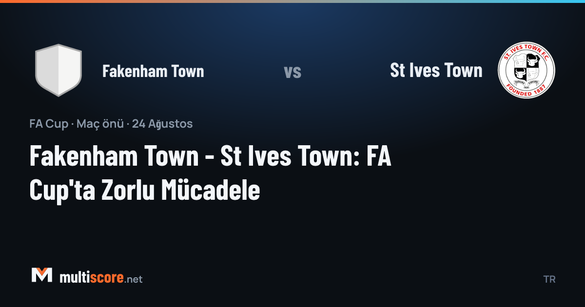 Fakenham Town - St Ives Town