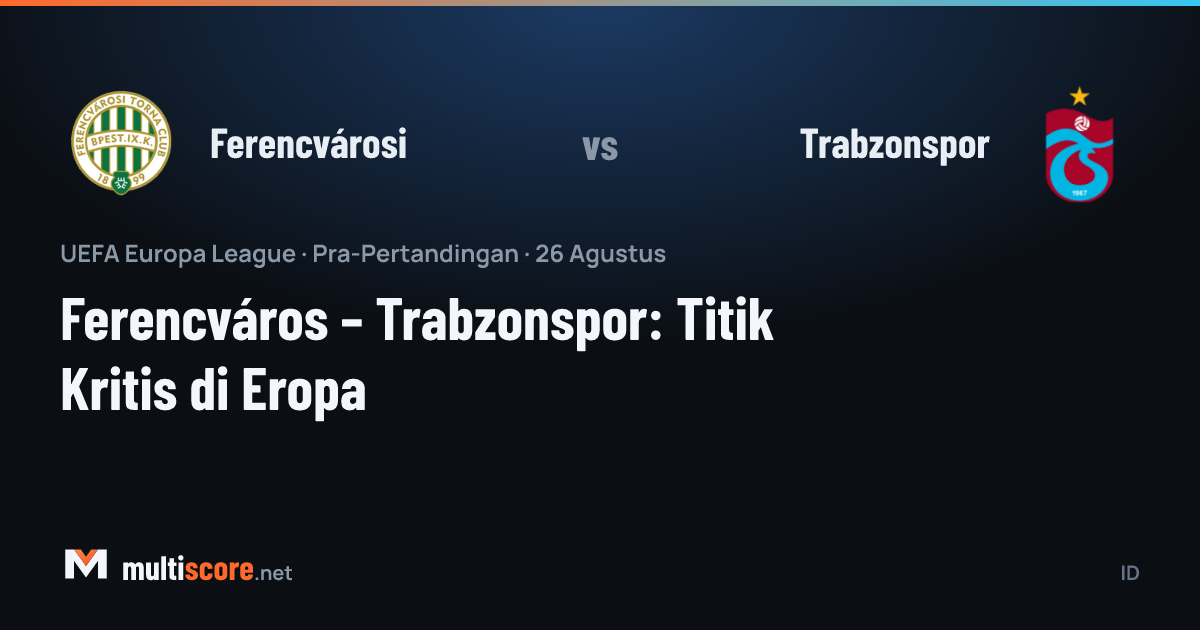 Ferencváros ve Trabzonspor futbolcuları Avrupa Ligi maçı öncesi sahada