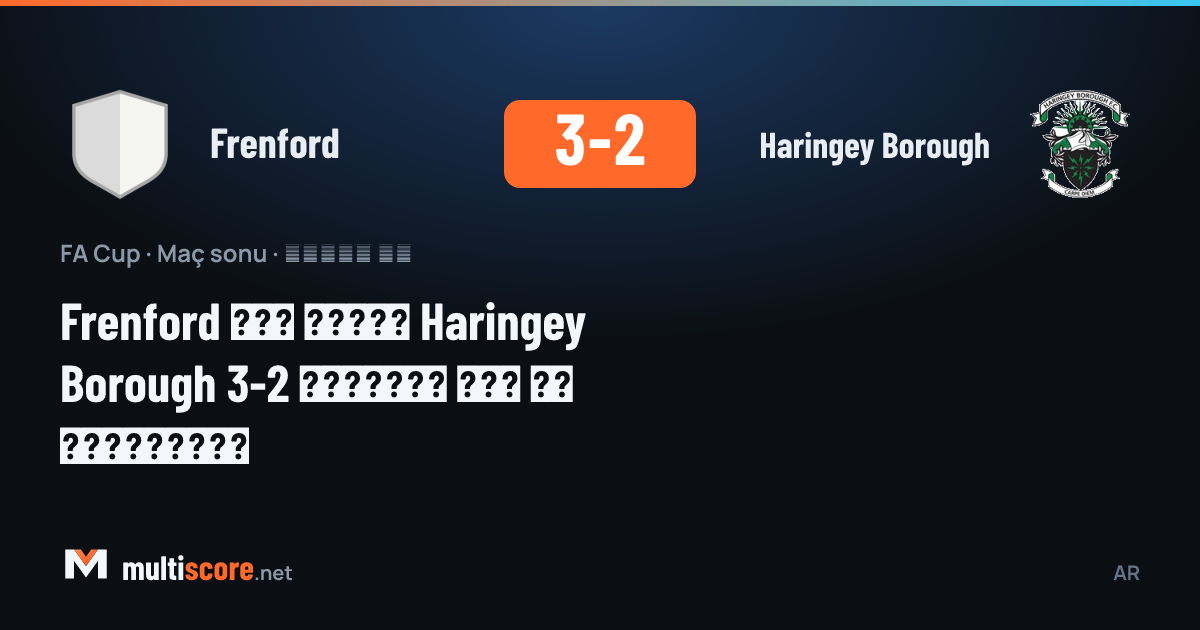 Frenford - Haringey Borough