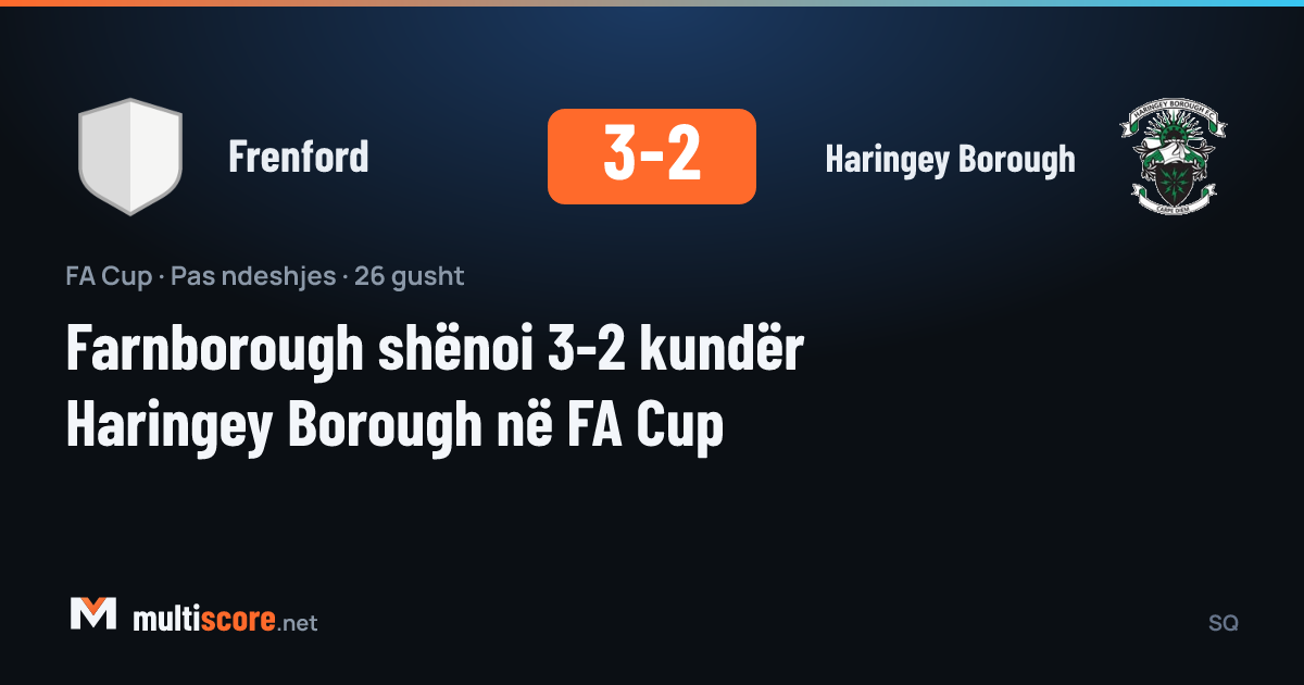 Frenford - Haringey Borough