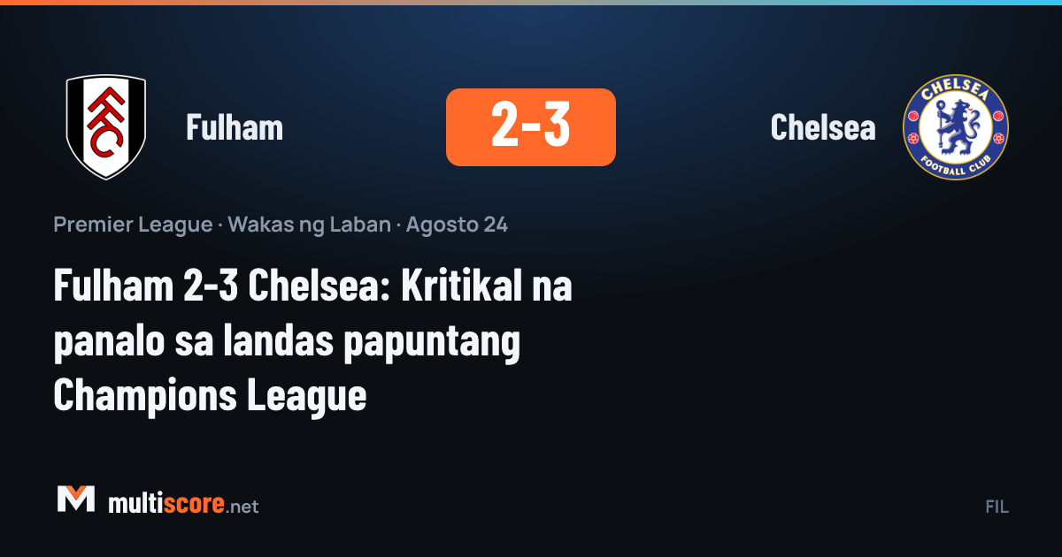 Fulham - Chelsea