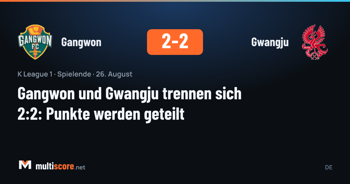 Gangwon - Gwangju