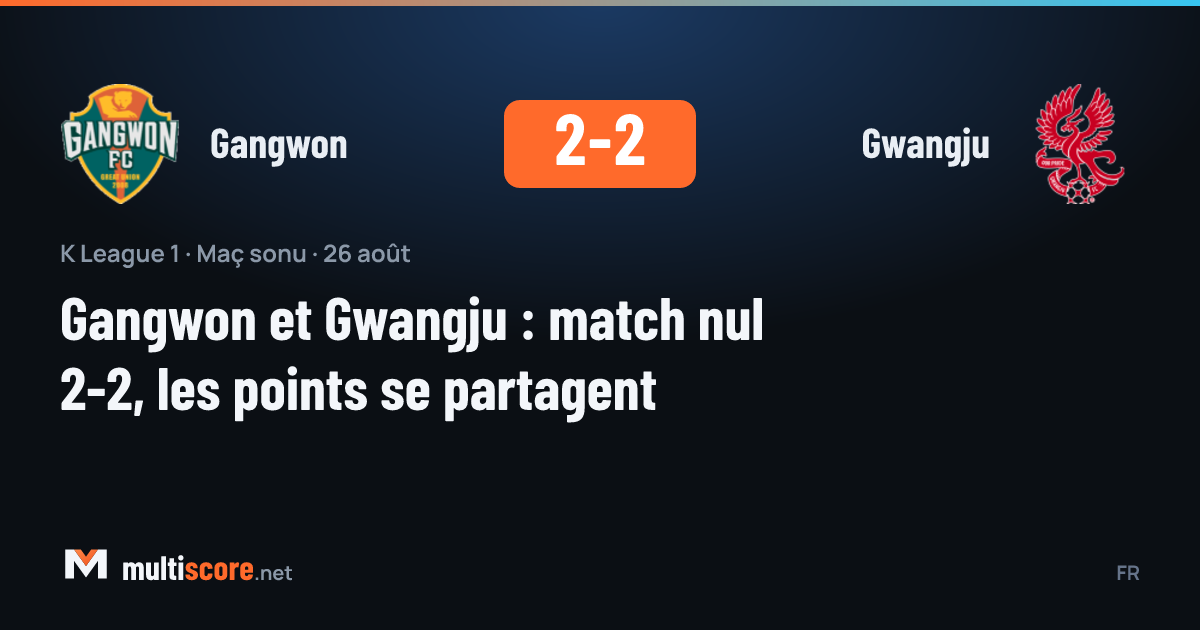 Gangwon - Gwangju