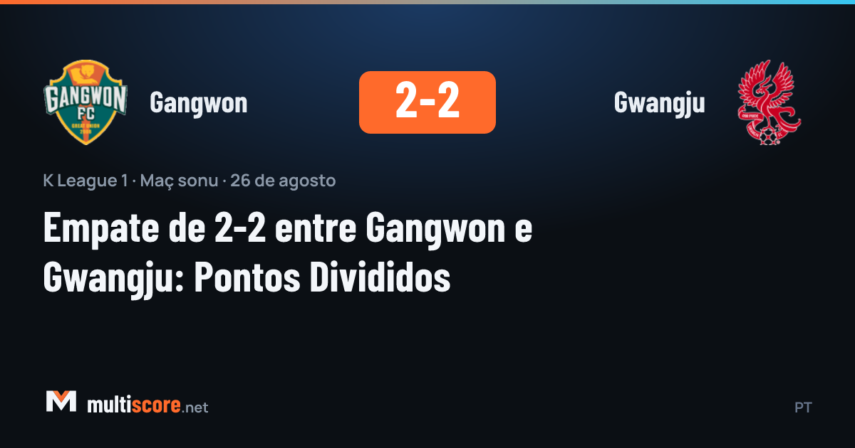 Gangwon - Gwangju