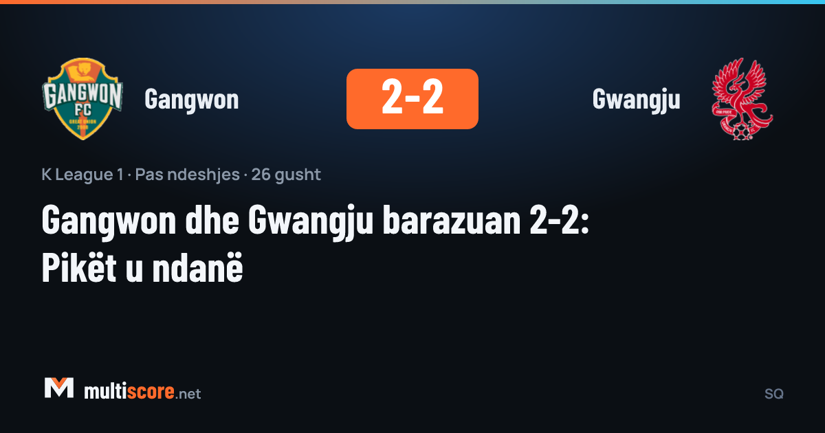 Gangwon - Gwangju