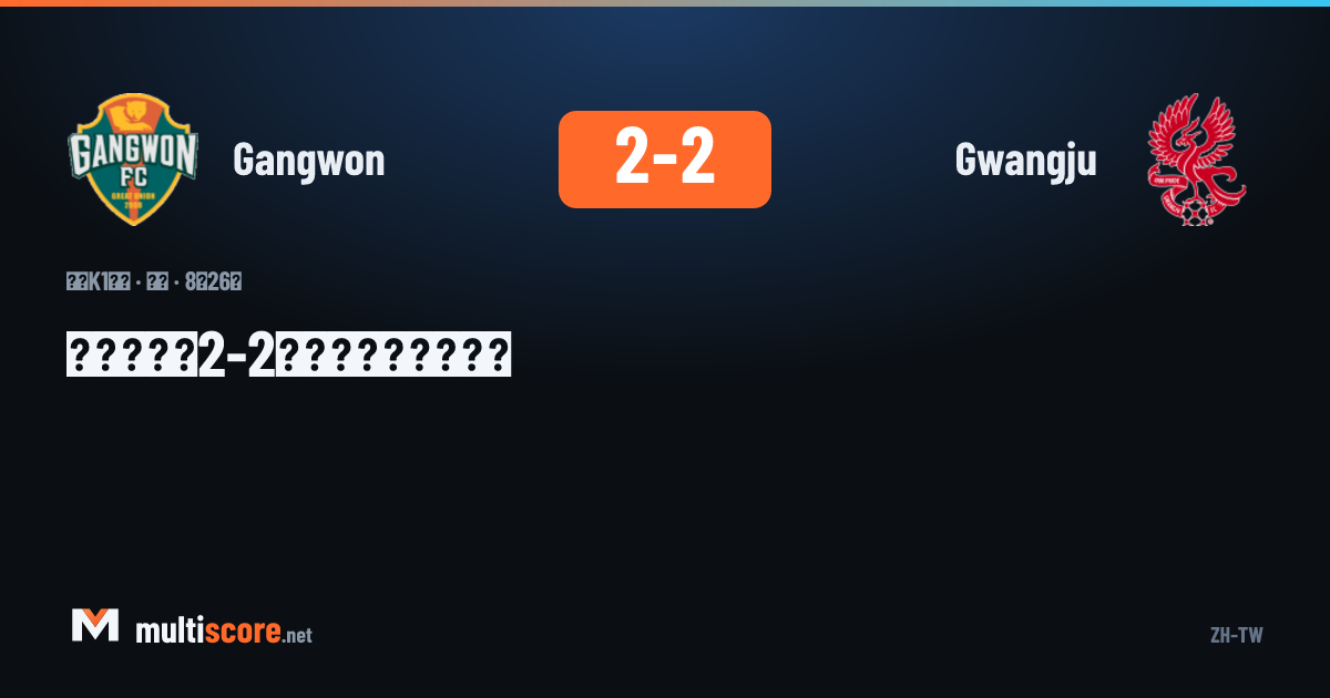 Gangwon - Gwangju